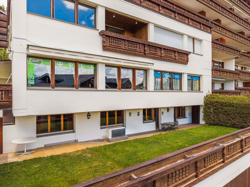 Très bel appartement de 3.5 pièces en rez avec terrasse et jardin (6)