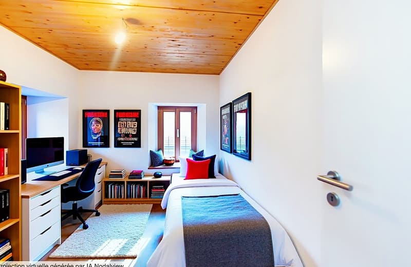 Vétroz, appartement de 3 1/2 en duplex orienté plein sud (7)