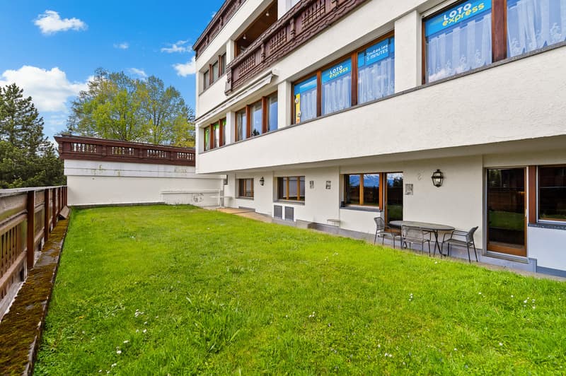 Très bel appartement de 3.5 pièces en rez avec terrasse et jardin (2)