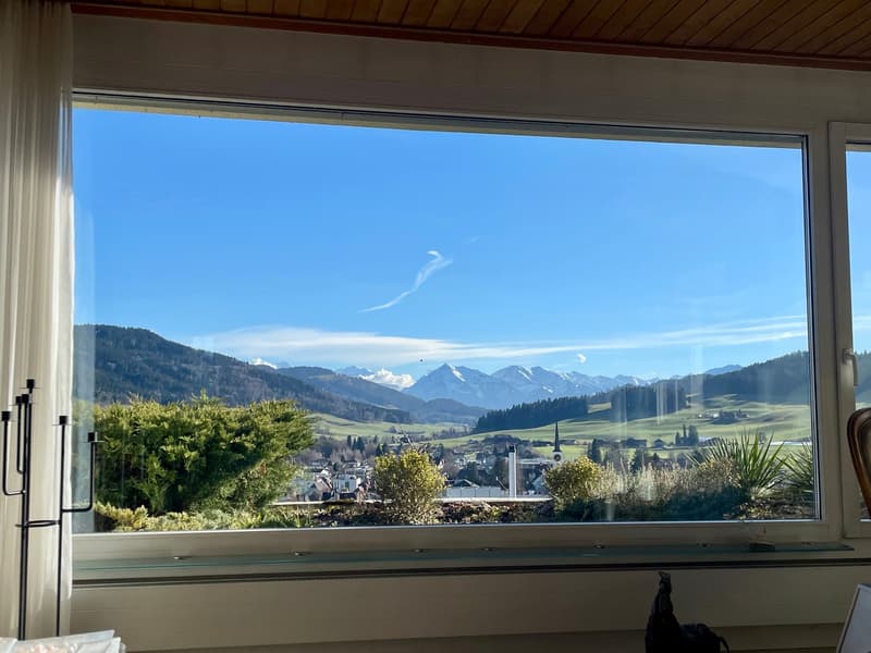 Volle Sicht Richtung Süden