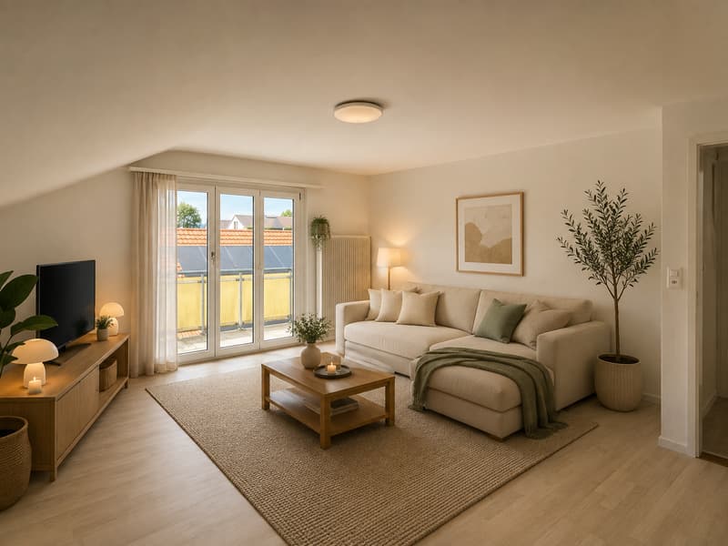 Gemütliche Dachwohnung in Burgdorf (4)