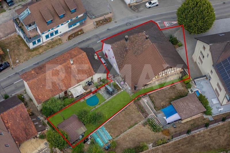 Ehemaliges Bauernhaus mit grosser Scheune (1)