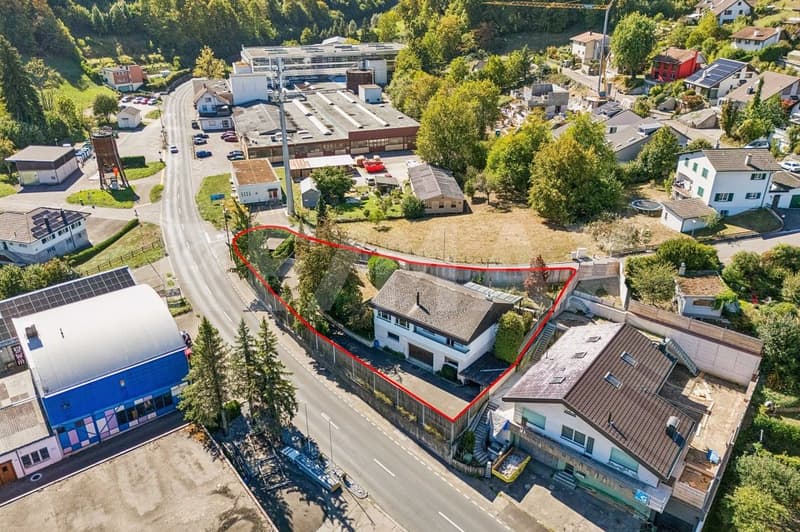 Wohn- und Investitionsmöglichkeit mit 4-fach-Garage & Autolift (1)