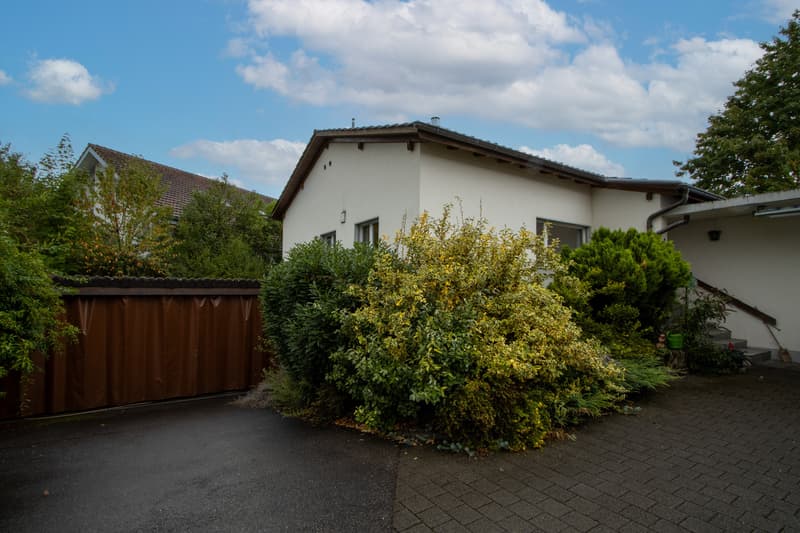 Zufahrt Einfamilienhaus