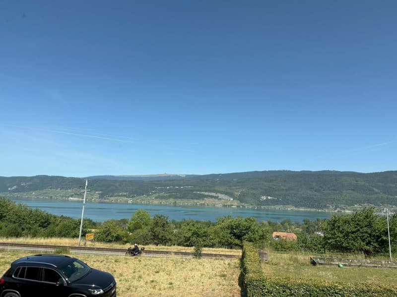 Sonne und Seesicht unweit von Biel (1)
