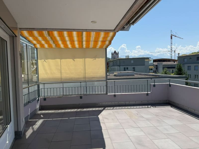 sonnig, aussichtsreich und nahe Zentrum der Stadt Thun (7)