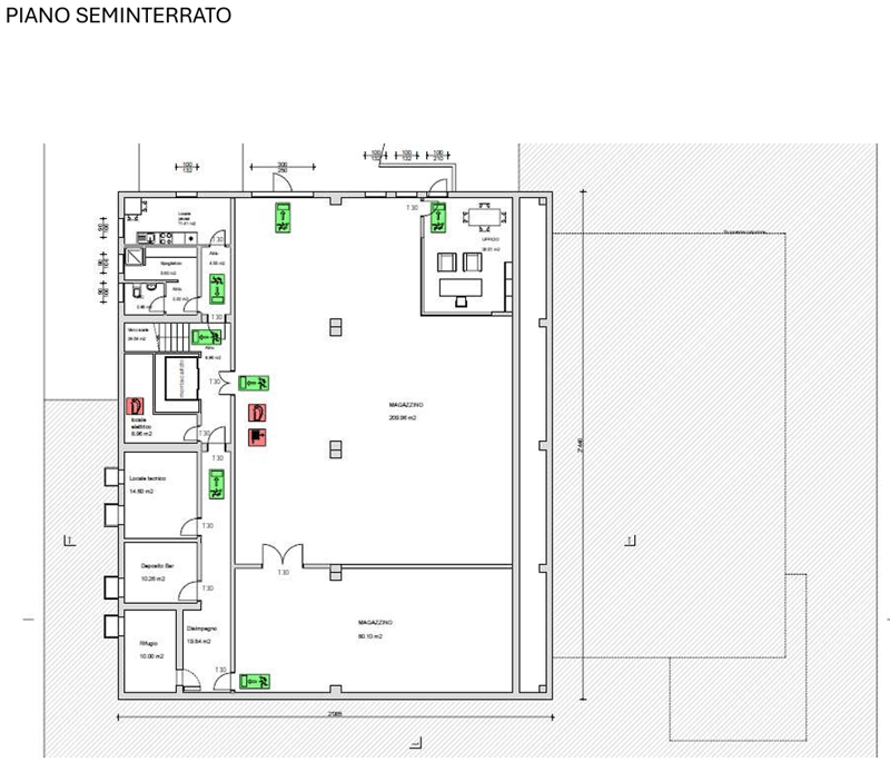 Mendrisio affittiamo ampio stabile commerciale/artigianale con ristorante (15)