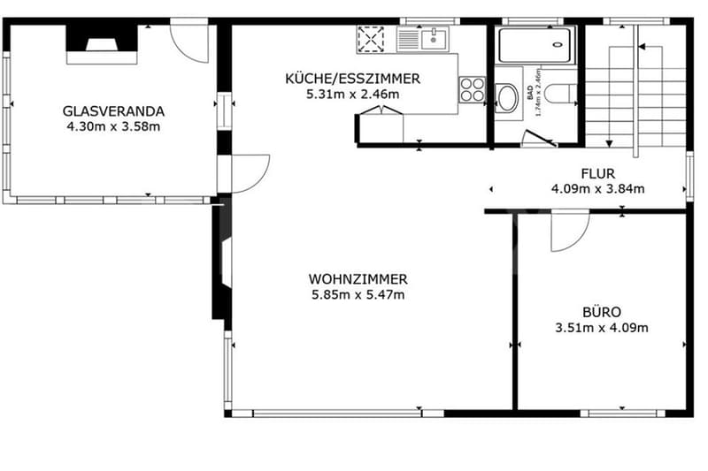 Freistehendes Zwei-Generationenhaus (4)