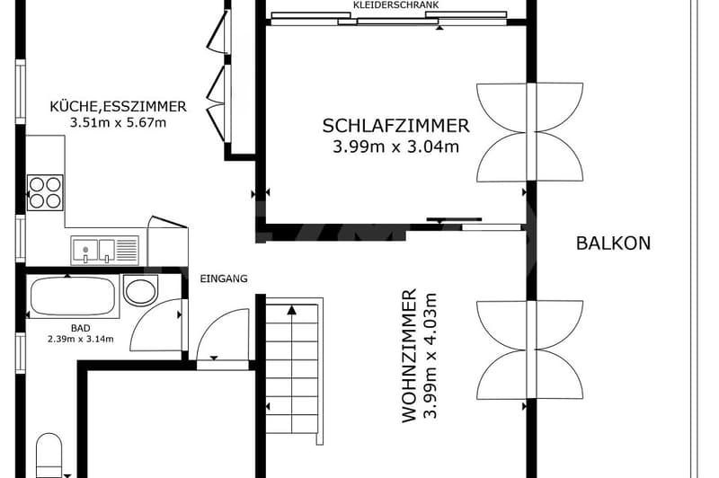 Charmante 3.5-Zimmer-Wohnung (5)