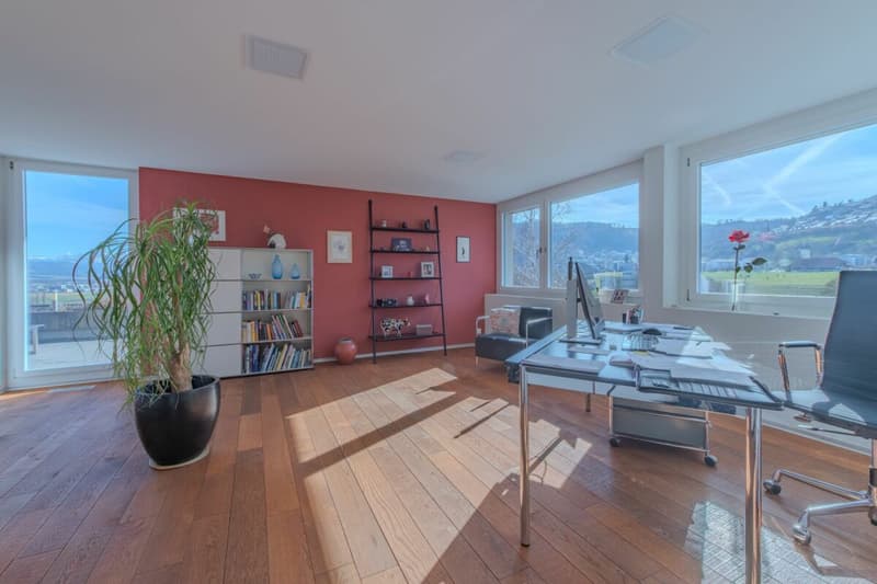 GROSSEN IMMOBILIEN - Exklusives 5.5-Zimmer-Terrassenhaus mit Panorama auf Aaretal und Berner Alpen (9)