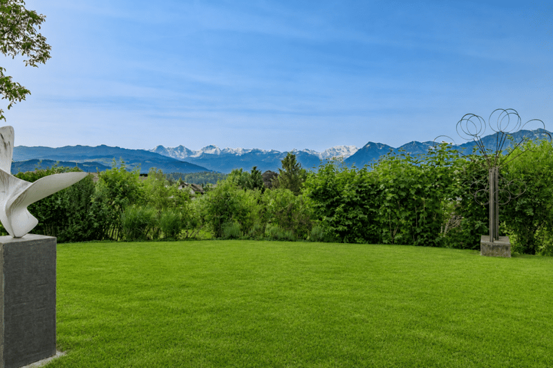 GROSSEN IMMOBILIEN - Charmante Villa mit Pool, grossem Parkgrundstück und unverbaubarer Aussicht (7)