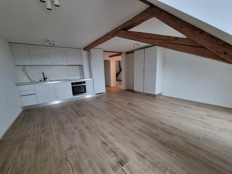 Appartement de 2,5 pièces + espace sous comble (1)