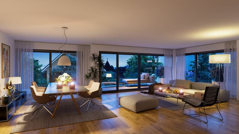 Dernier appartement de la promotion:  4,5 pièces, 124m2 et 37m2 de balcon (3)