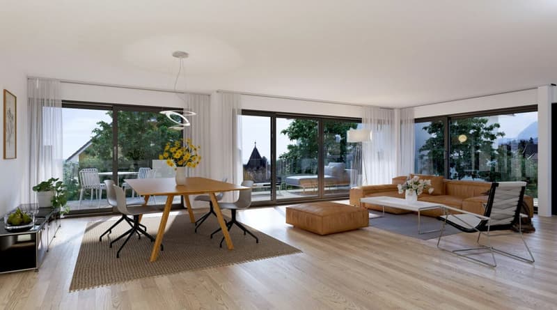 Dernier appartement de la promotion:  4,5 pièces, 124m2 et 37m2 de balcon (4)