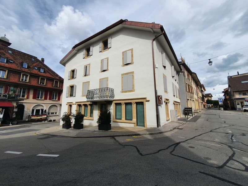 Appartement de 2,5 pièces + espace sous comble (1)