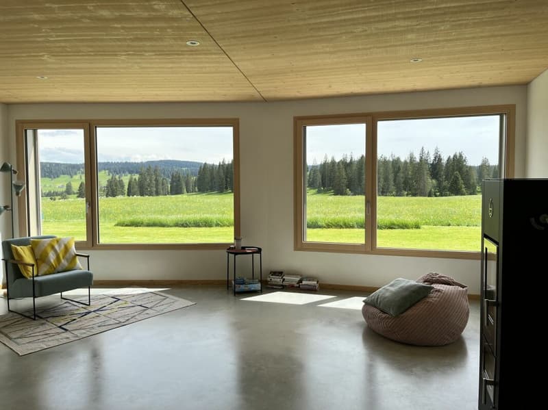 Magnifique villa à louer pour les amoureux de la nature dans la Vallée de la Brévine (9)