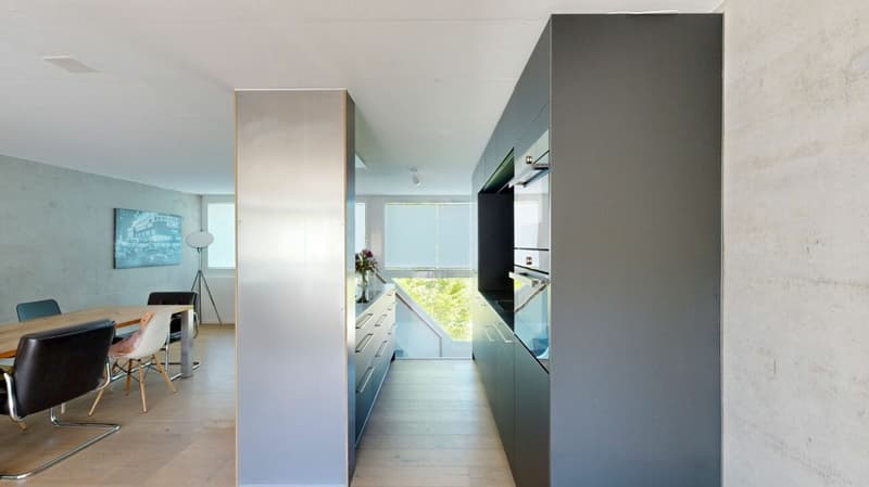 Architectural Gem: Bijou Apartment in Flamatt (4)