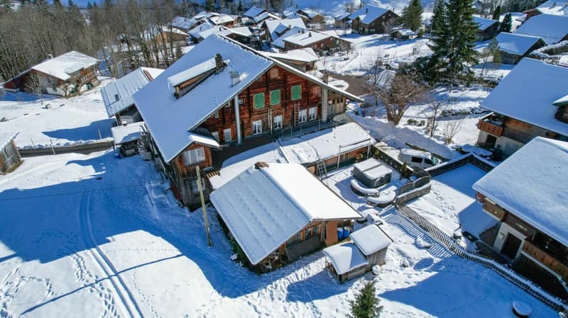 Riesiges EFH im Naturparadies in Saxeten (4)