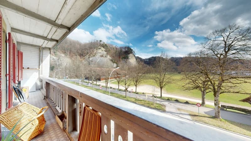 4.0 Zimmer Wohnung mit Ausblick auf die Schützenmatte (1)