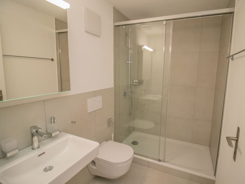 Badezimmer mit grosser Dusche