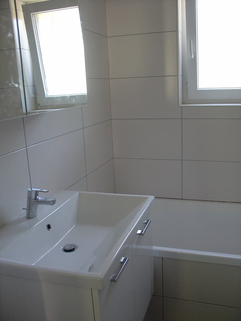 3.5 pièces situé dans une petite maison de 2 appartements. (9)