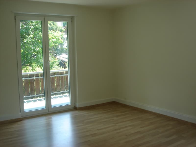 3.5 pièces situé dans une petite maison de 2 appartements. (7)