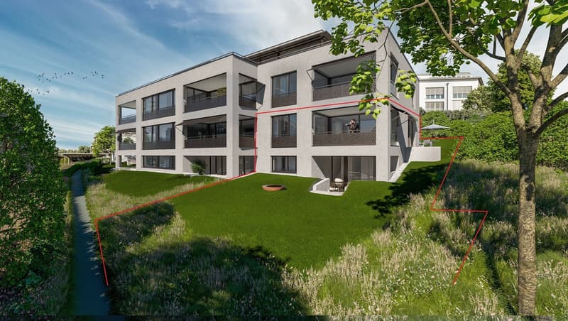 Neubau EG-Maisonette-Wohnung an schöner Lage (C-1.0) (1)
