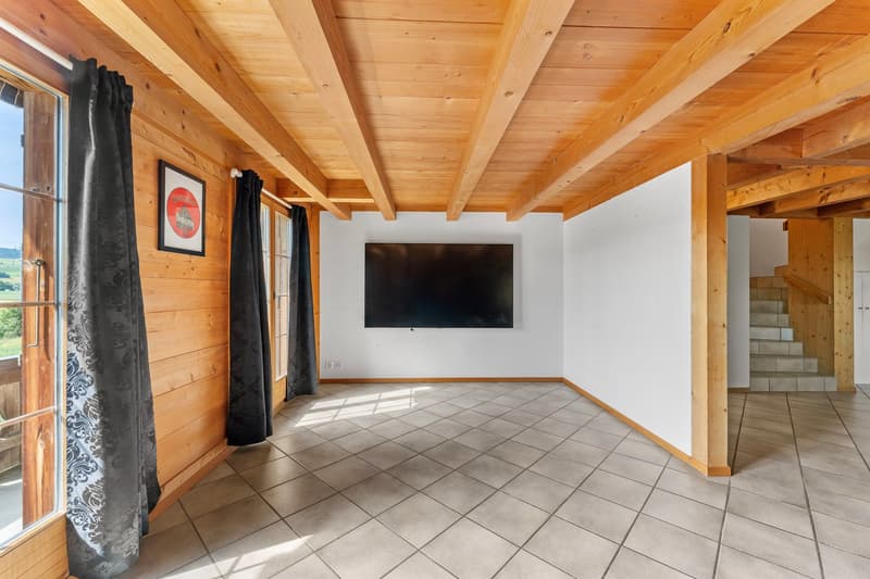 4.5-Zimmer-Maisonette mit Cheminée, Galerie und Weitsicht ins Grüne (7)