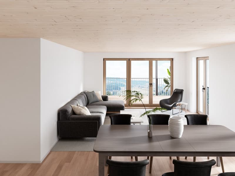 Grosszügige 4.5 Zimmer Im Erdgeschoss mit Garten im Neubau (4)