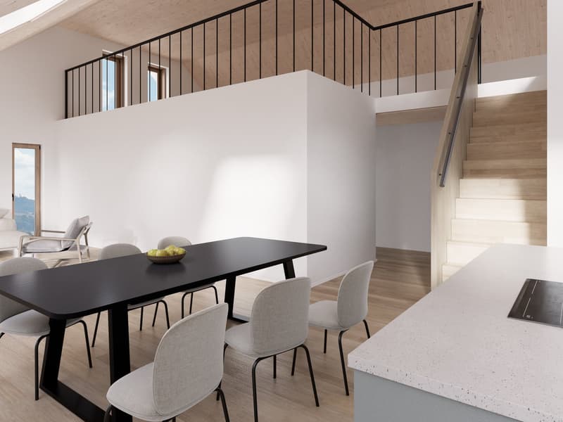 Grosszügige 4.5 Zimmer mit offener Galerie und Terrasse im Neubau (6)