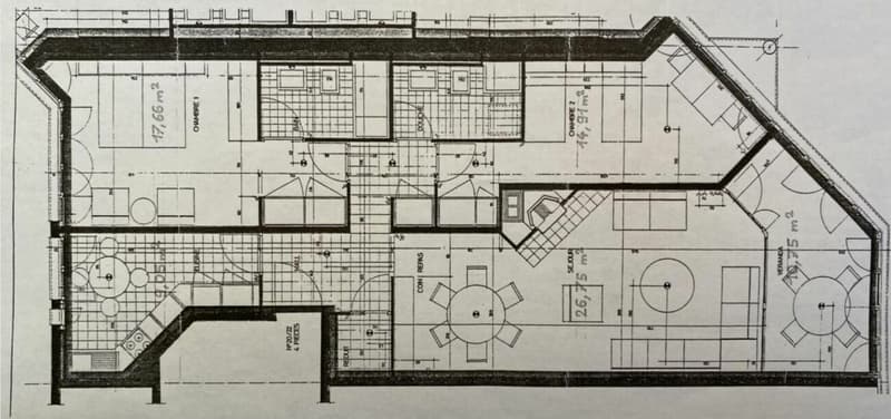 Appartement de 3 pièces avec cheminée et véranda (12)
