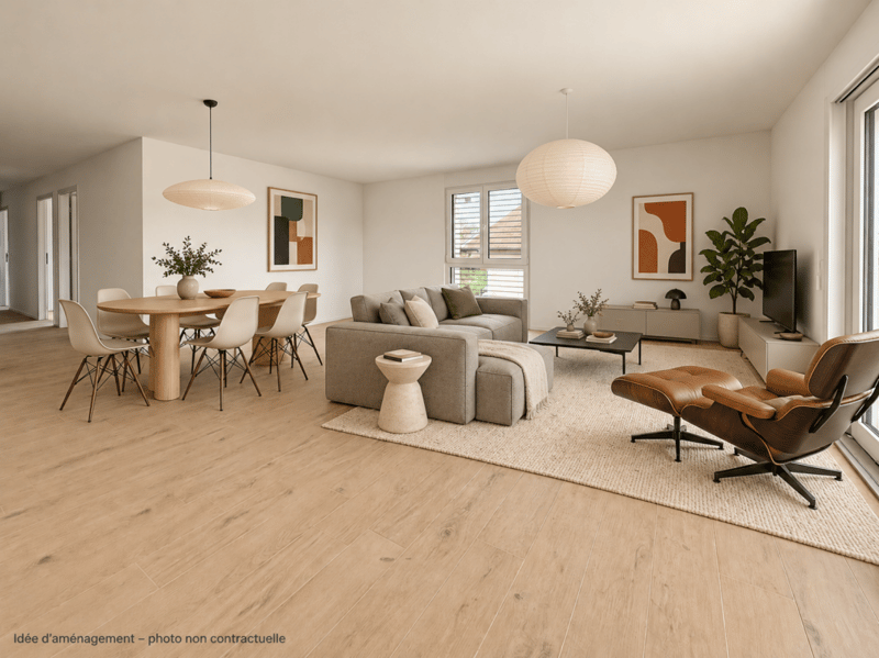 Bel appartement neuf de 4 pièces avec terrasse et jardin (12)