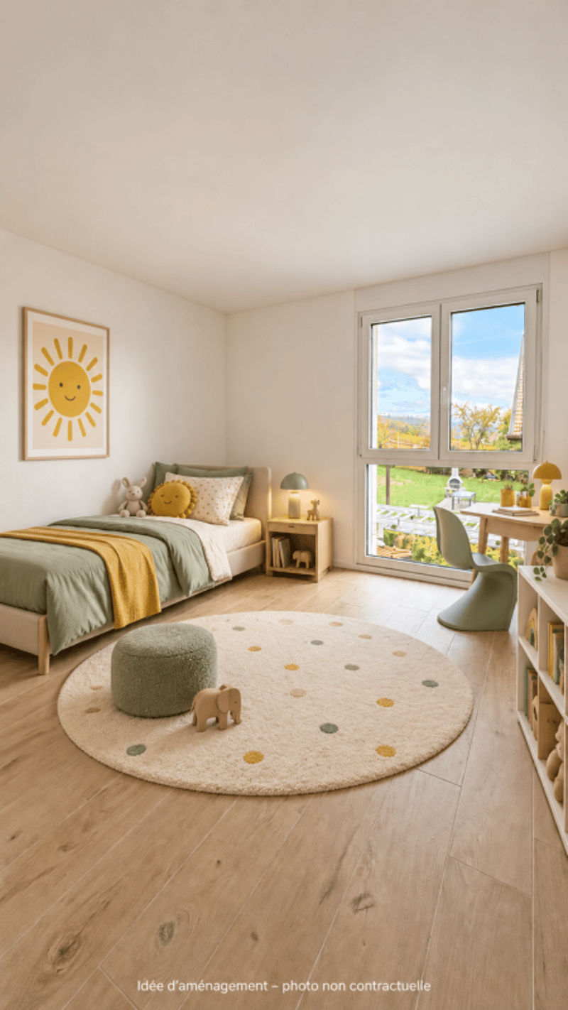 Bel appartement neuf de 4 pièces avec terrasse et jardin (11)
