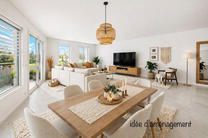 Appartement de 4.5 pièces avec vue imprenable sur la nature ! (5)