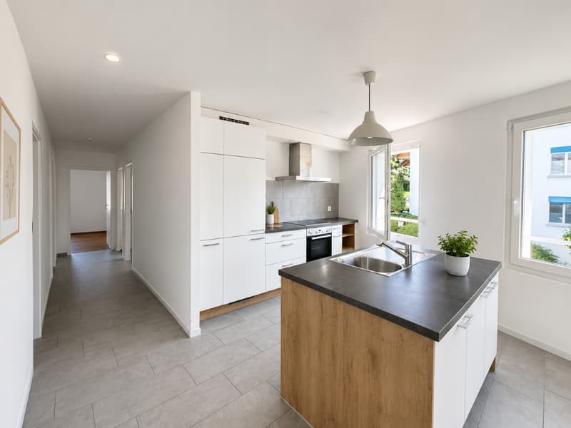 Appartement de 4.5 pièces avec vue imprenable sur la nature ! (3)