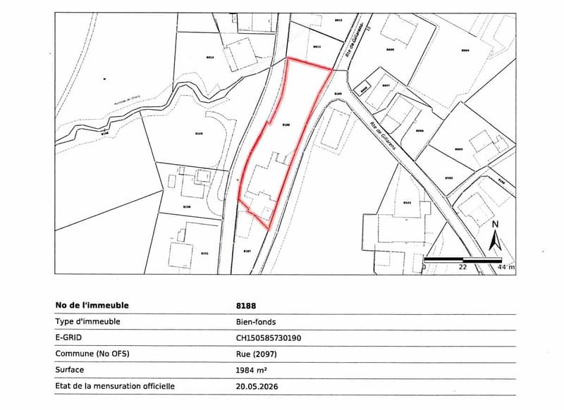 Parcelles en zone village de 2'643 m2 avec potentiel de valorisation (2)