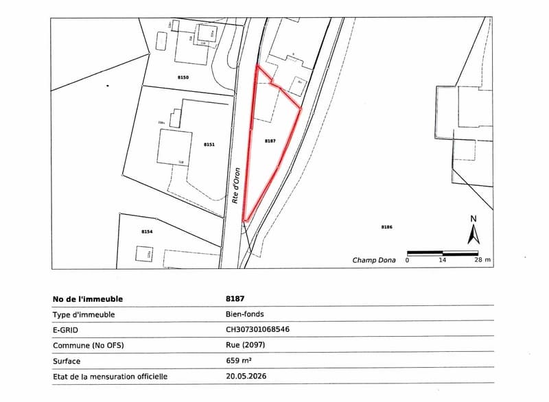 Parcelles en zone village de 2'643 m2 avec potentiel de valorisation (3)
