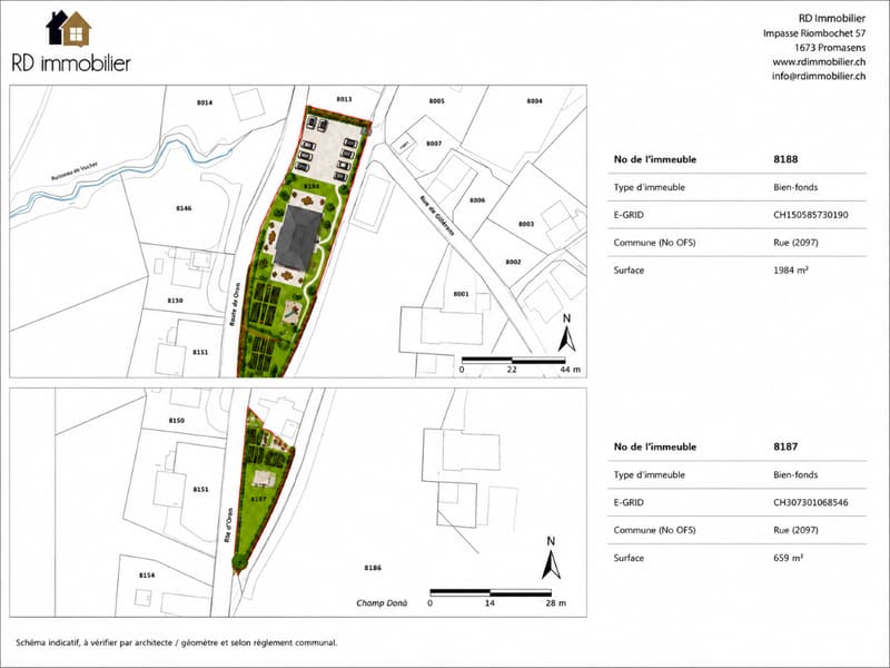 Parcelles en zone village de 2'643 m2 avec potentiel de valorisation (5)