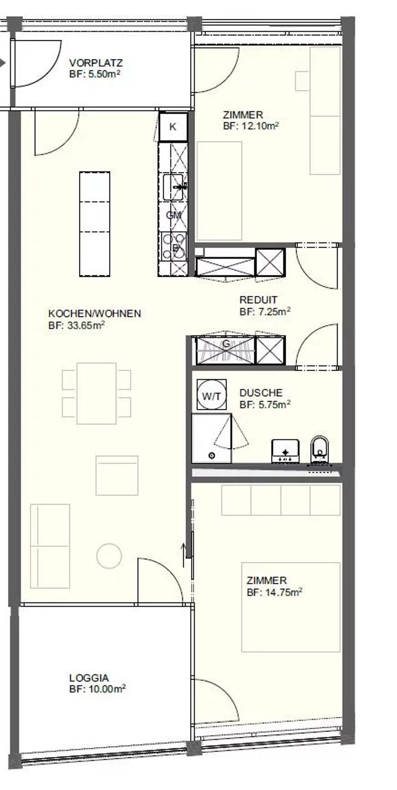3,5-Zimmer-Wohnung, Neubau in Visp (5)