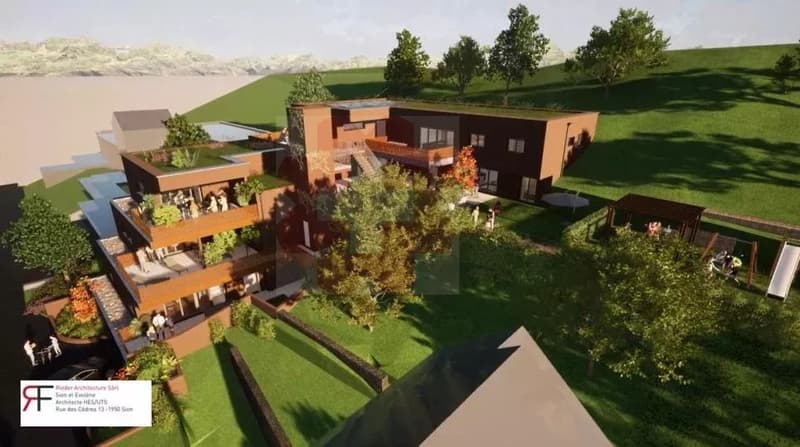 3.5 pièces moderne et lumineux (2)