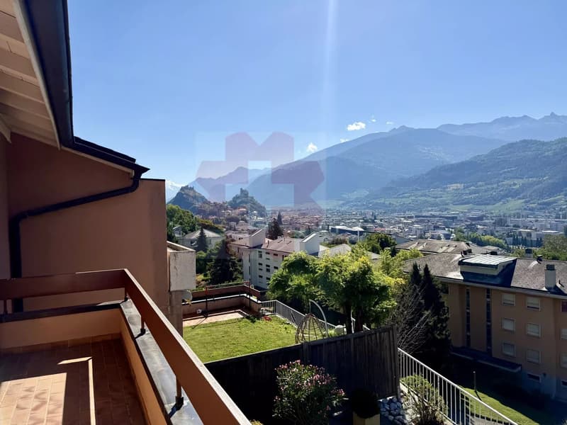Maison familiale avec vue panoramique et exceptionnel potentiel de rénovation ? Gravelone, Sion (3)