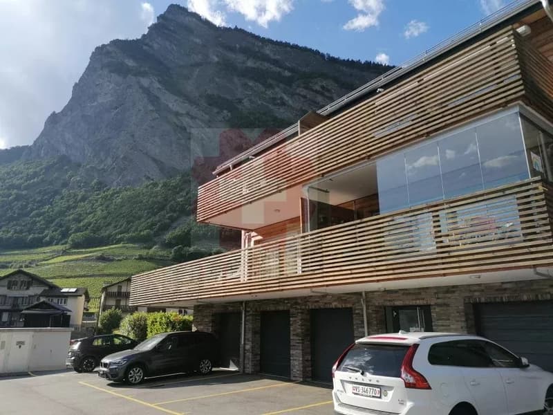 Attique duplex 4.5 pièces centre Leytron (1)