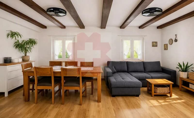 Maison centre Aproz 5.5 pièces (2)