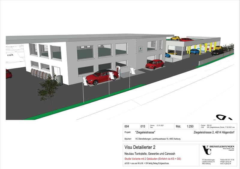 Moderne Gewerbefläche im Erdgeschoss und Obergeschoss an der Ziegeleistrasse in Hägendorf (1)