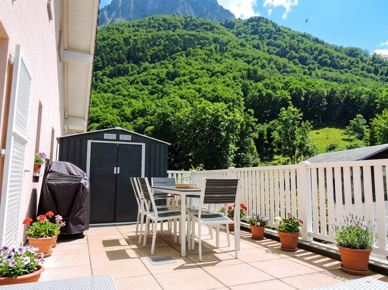 Appartement 4.5 pièces avec grande terrasse et vue dégagée Port-Valais (5)
