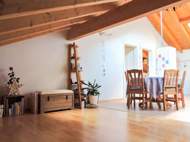 3.5 pièces avec cachet dans une petite PPE aux Evouettes (8)