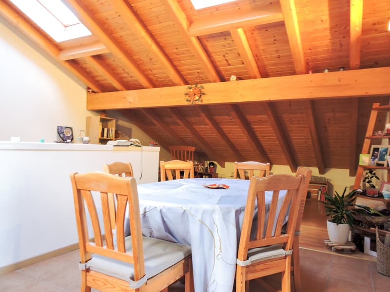 3.5 pièces avec cachet dans une petite PPE aux Evouettes (10)