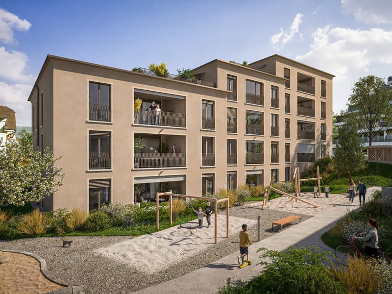Tiefgaragenparkplätze zu verkaufen - Neubau Goldau Living (1)