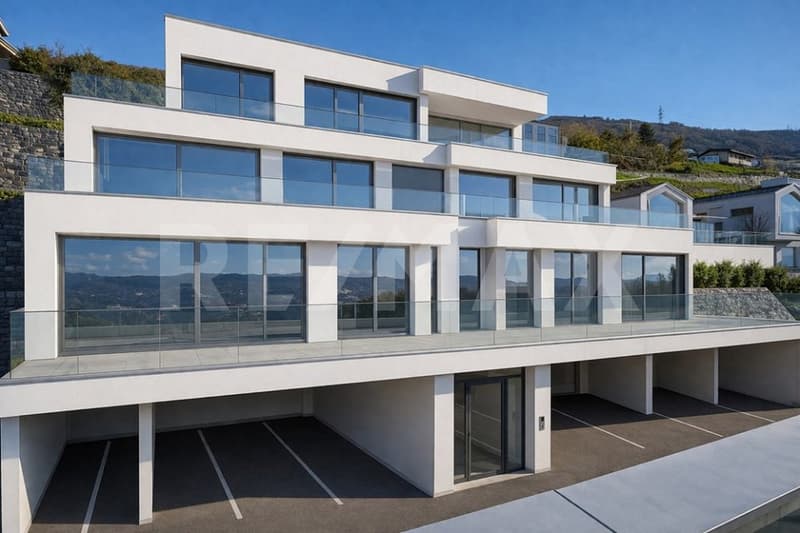 Penthouse neuf | 4.5p 128m² + terrasse panoramique 150m² sur 2 côtés Hauteurs de Sion (4)