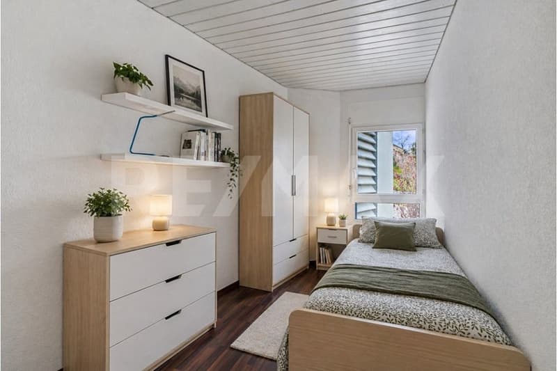 Duplex dernier étage | Plafond cathédral, vue 180 Alpes & campagne  Région Rolle/Nyon (7)